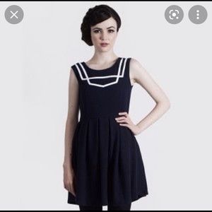 Dear Creatures Mia dress navy